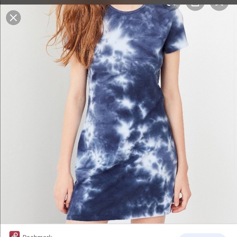Urban Outfitters tie dye t shirt dress